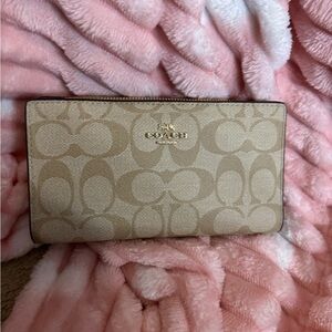 Coach Tan Signature Wallet